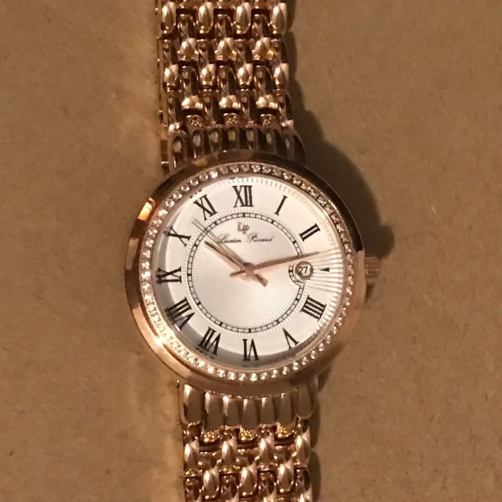 Lucien Piccard Women's Watch Fantasio Quartz Crystal Accented Bracelet Watch